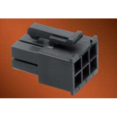 Molex Male Crimp Connector Housing, 4.2mm Pitch, 10 Way, 2 Row