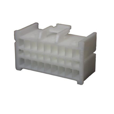 JST, XM Female Crimp Connector Housing, 2.5mm Pitch, 18 Way, Single Row