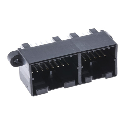 TE Connectivity, MULTILOCK 040 Male Connector Housing, 2.5mm Pitch, 28 Way, 2 Row