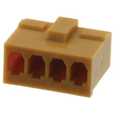 JAE, IL-G Female Connector Housing, 2.5mm Pitch, 4 Way, 1 Row