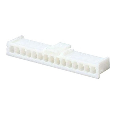 JST, XA Female Connector Housing, 2.5mm Pitch, 15 Way, 1 Row