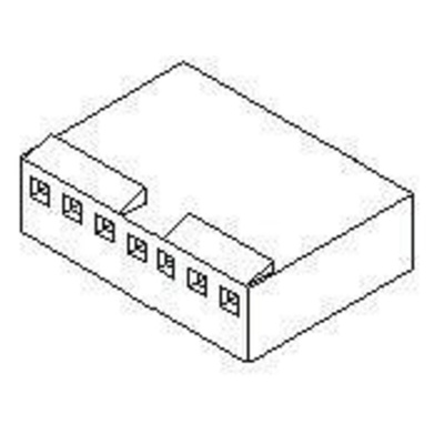 Molex, KK 254 Female Connector Housing, 2.54mm Pitch, 12 Way, 1 Row