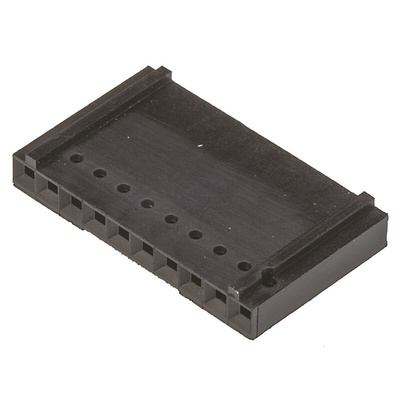 TE Connectivity, AMPMODU MOD IV Female Connector Housing, 2.54mm Pitch, 10 Way, 1 Row