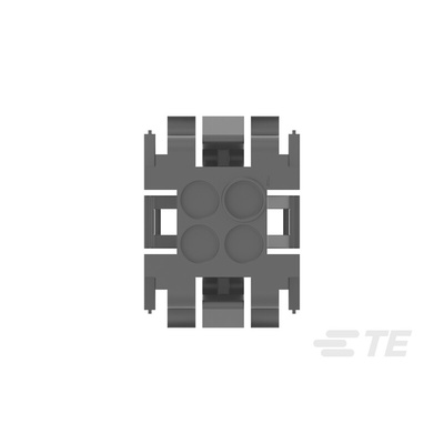 TE Connectivity, Metrimate Male Connector Housing, 5mm Pitch, 4 Way, 2 Row