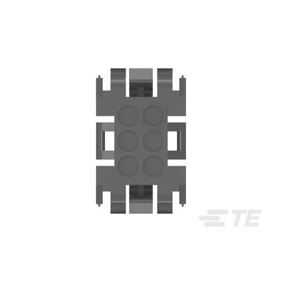 TE Connectivity, Metrimate Male Connector Housing, 5mm Pitch, 6 Way, 3 Row