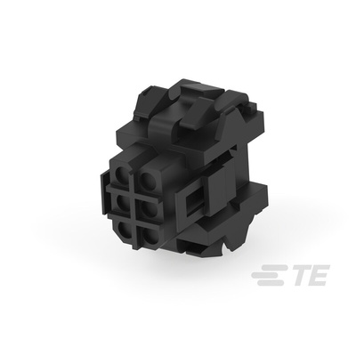 TE Connectivity, Metrimate Male Connector Housing, 5mm Pitch, 6 Way, 3 Row