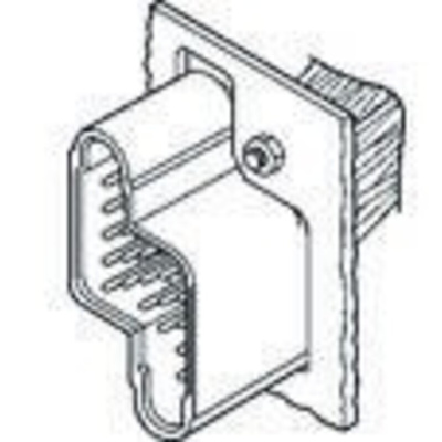 TE Connectivity, Metrimate Female Connector Housing, 5.08mm Pitch, 12 Way, 4 Row