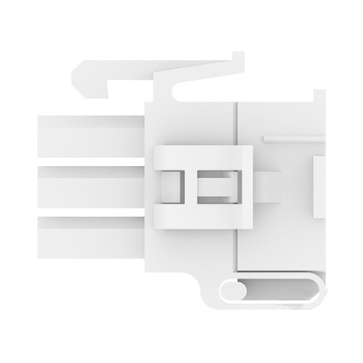 TE Connectivity, Mini-Universal MATE-N-LOK II Male Connector Housing, 4.14mm Pitch, 3 Way, 1 Row
