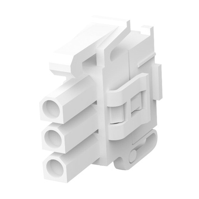TE Connectivity, Mini-Universal MATE-N-LOK II Male Connector Housing, 4.14mm Pitch, 3 Way, 1 Row