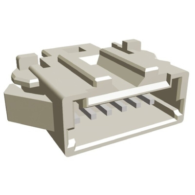 TE Connectivity, AMP Mini CT Male Connector Housing, 1.5mm Pitch, 6 Way, 1 Row