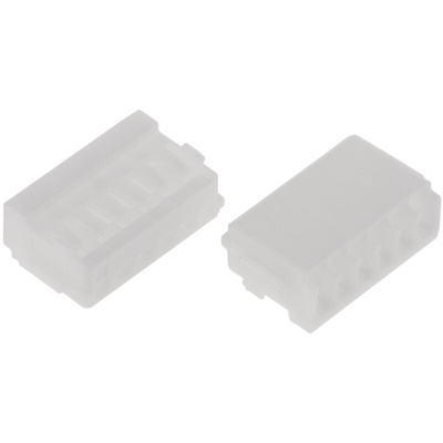 TE Connectivity, AMP Mini CT Female Connector Housing, 1.5mm Pitch, 6 Way, 1 Row