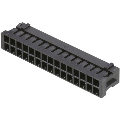 Hirose, DF11 Female Connector Housing, 2mm Pitch, 30 Way, 2 Row