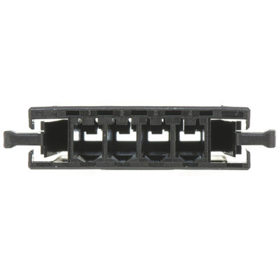 TE Connectivity, Dynamic 3000 Female Connector Housing, 3.81mm Pitch, 4 Way, 1 Row