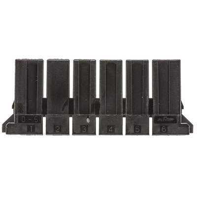 TE Connectivity, Dynamic 5000 Female Connector Housing, 10.16mm Pitch, 6 Way, 1 Row