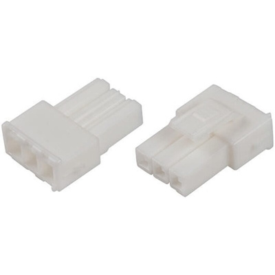 TE Connectivity, Signal Double Lock Male Connector Housing, 2.5mm Pitch, 6 Way, 1 Row