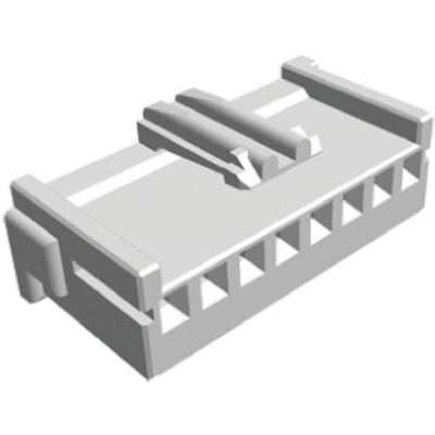 TE Connectivity, Signal Double Lock Male Connector Housing, 2.5mm Pitch, 8 Way, 1 Row