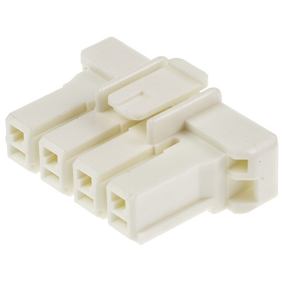 TE Connectivity, Power Key Male Connector Housing, 5mm Pitch, 4 Way, 1 Row