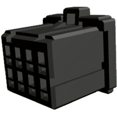 TE Connectivity, Dynamic 1000 Female Connector Housing, 2.5mm Pitch, 8 Way, 2 Row