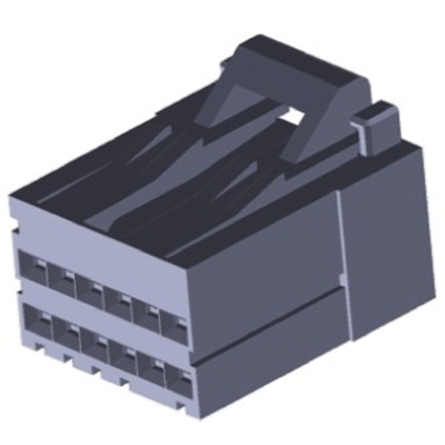 TE Connectivity, Dynamic 2000 Female Connector Housing, 2.5mm Pitch, 12 Way, 2 Row