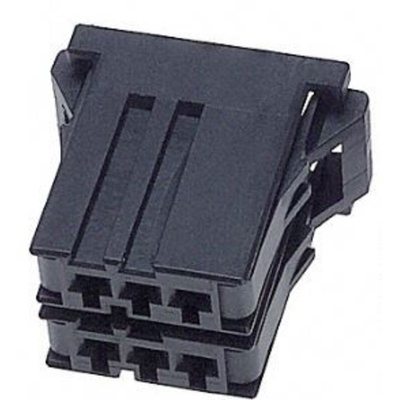 TE Connectivity, Dynamic 3000 Female Connector Housing, 3.81mm Pitch, 6 Way, 2 Row