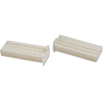 TE Connectivity, Micro Quadlock System Female Connector Housing, 2.54mm Pitch, 32 Way, 2 Row