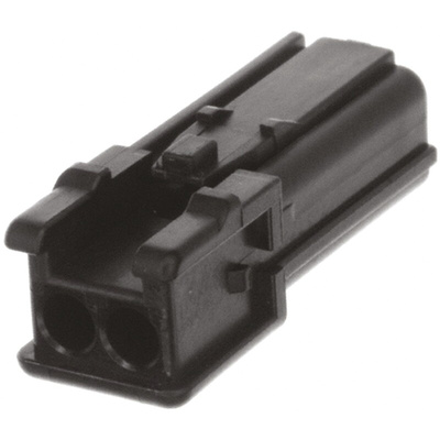 JAE, MX44 Female Connector Housing, 3.5mm Pitch, 2 Way, 1 Row