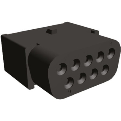 TE Connectivity, HDJ-20 Female Connector Housing, 2.74mm Pitch, 9 Way, 2 Row
