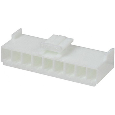 JST, VH Female Connector Housing, 3.96mm Pitch, 9 Way, 1 Row Side Entry, Top Entry