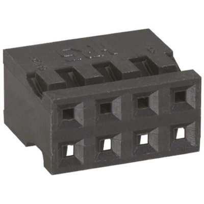 Hirose, A3B Female Connector Housing, 2mm Pitch, 8 Way, 2 Row