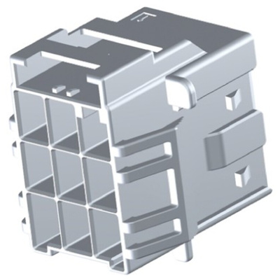 TE Connectivity, Power Triple Lock Female Connector Housing, 6mm Pitch, 9 Way, 3 Row
