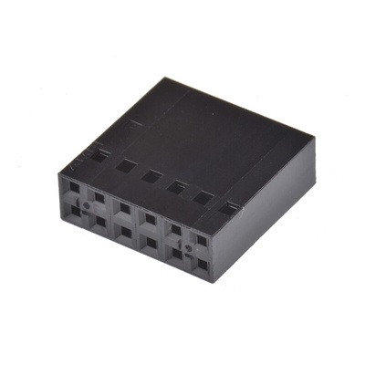 TE Connectivity, AMPMODU Short Point Female Connector Housing, 2.54mm Pitch, 12 Way, 2 Row