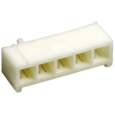JST, SDN Male Connector Housing, 3.96mm Pitch, 5 Way, 1 Row