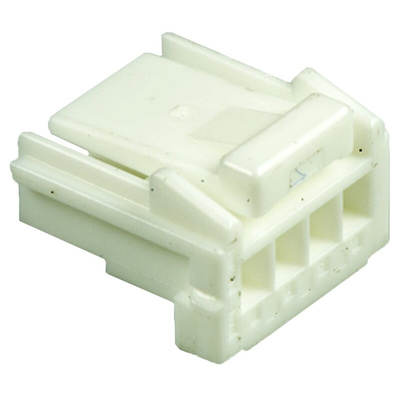 JST, ZER Female Connector Housing, 1.5mm Pitch, 4 Way, 1 Row
