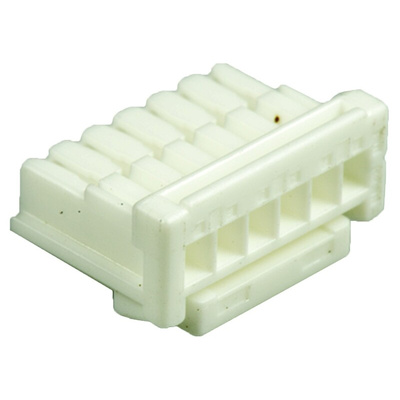 JST, ZER Female Connector Housing, 1.5mm Pitch, 6 Way, 1 Row