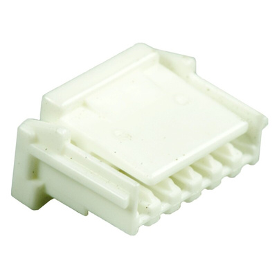 JST, ZER Female Connector Housing, 1.5mm Pitch, 6 Way, 1 Row