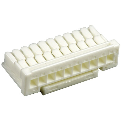JST, ZER Female Connector Housing, 1.5mm Pitch, 10 Way, 1 Row