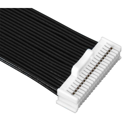 Hirose, DF50 Female Connector Housing, 2mm Pitch, 20 Way, 2 Row