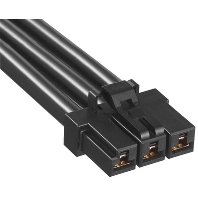 Hirose, DF60 Female Connector Housing, 10.16mm Pitch, 6 Way, 1 Row