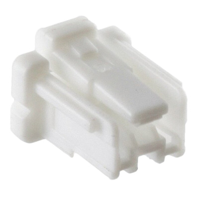 JST, NSH Female Connector Housing, 1mm Pitch, 2 Way, 1 Row