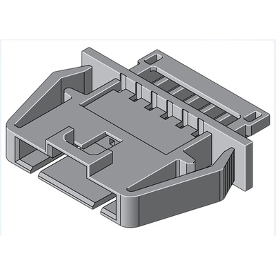 Molex, SL Male Connector Housing, 2.54mm Pitch, 3 Way, 1 Row