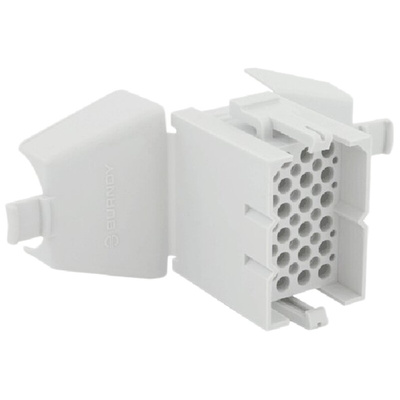 Souriau, SMS Male Connector Housing, 24 Way, 6 Row