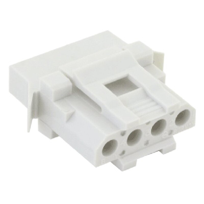 Souriau, SMS Female Connector Housing, 4 Way, 1 Row