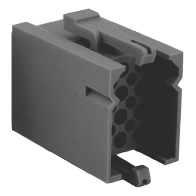 Souriau, SMS Male Connector Housing, 15 Way, 5 Row