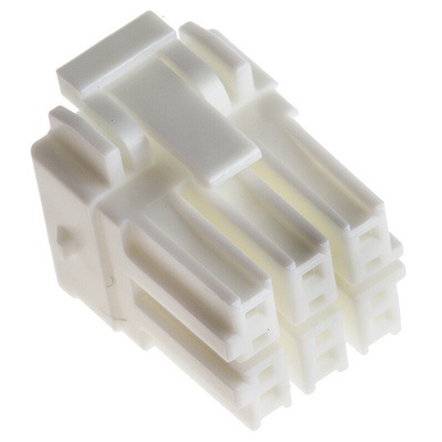 Hirose, EnerBee DF33C Female Connector Housing, 4mm Pitch, 6 Way, 2 Row