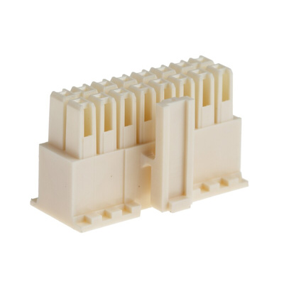 Samtec, IPDI Male Crimp Connector Housing, 2.54mm Pitch, 16 Way, 2 Row