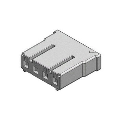 JAE, HB03 Female Connector Housing, 2.4mm Pitch, 4 Way, 1 Row