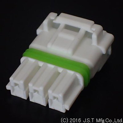 JST, WPJ Female Connector Housing, 5mm Pitch, 3 Way, 1 Row