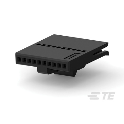 TE Connectivity, FFC Female PCB Connector Housing, 1.27mm Pitch, 10 Way, 1 Row