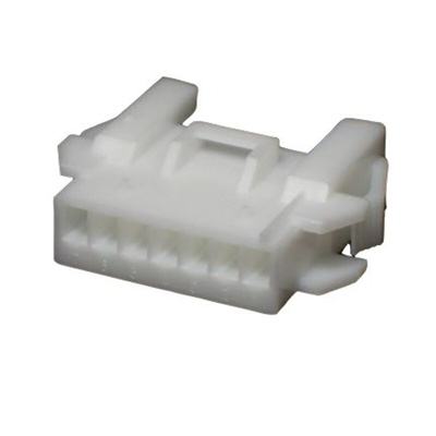 JST, XM Female Crimp Connector Housing, 2.5mm Pitch, 7 Way, Single Row