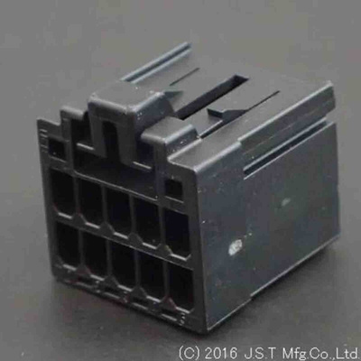 JST, J2000 Female PCB Connector Housing, 2.5mm Pitch, 10 Way, 2 Row